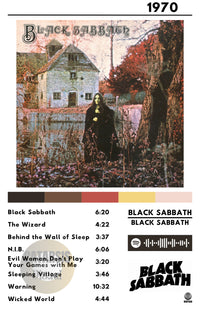 Cuadro Black Sabbath - Black Sabbath