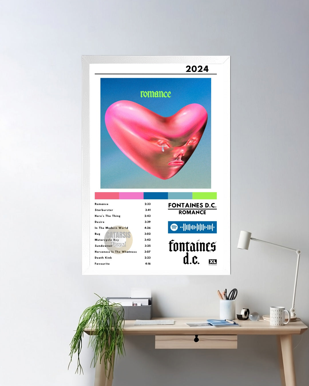 Cuadro Fontaines D.C. - Romance