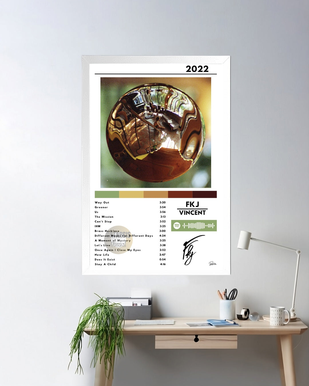 Cuadro FJK - V I N C E N T