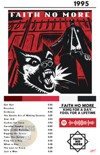 Cuadro Faith No More - King for a Day... Fool for a Lifetime