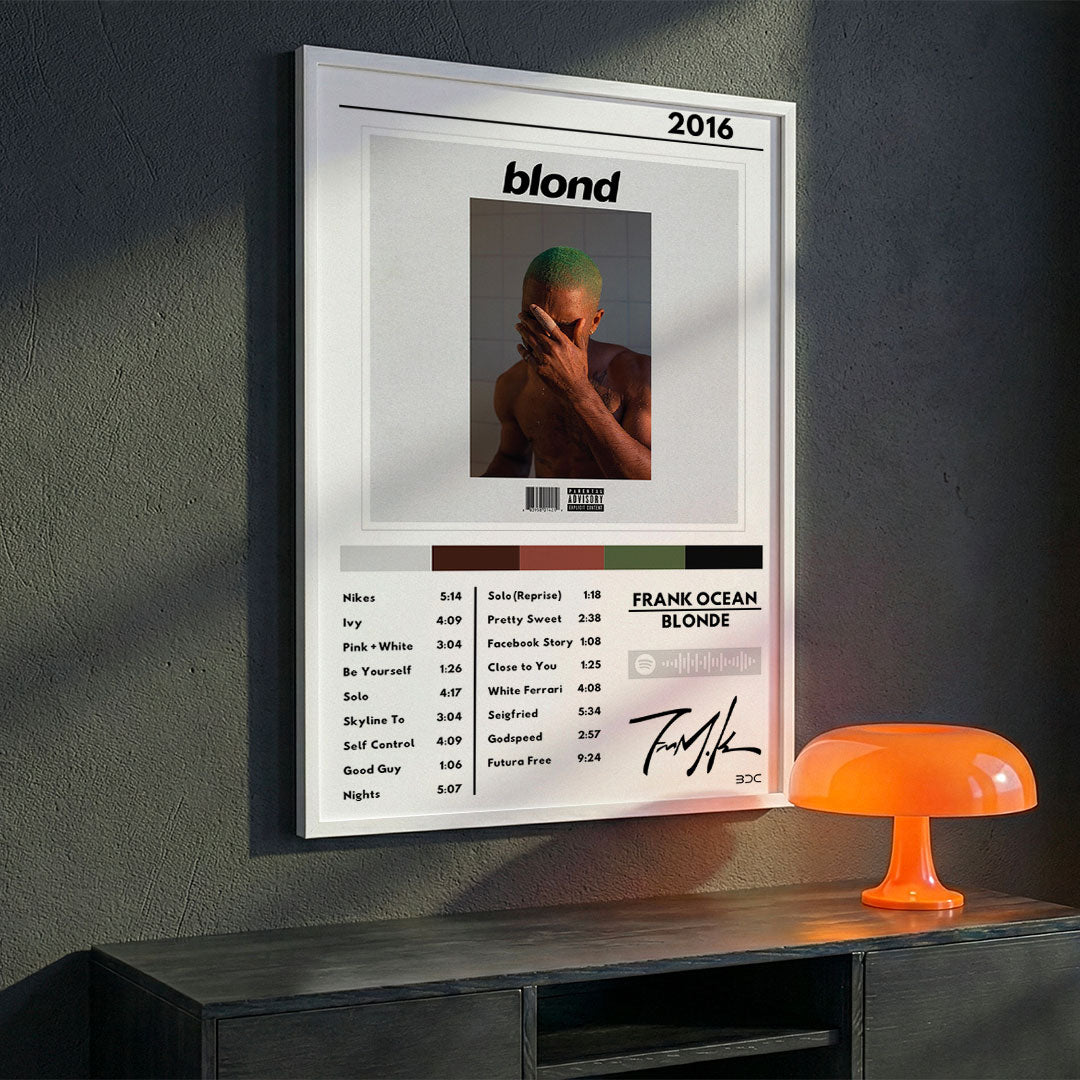 Cuadro Frank Ocean - Blond