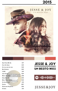 Cuadro Jesse & Joy - Un Besito Más