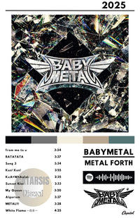 Cuadro Babymetal - Metal Forth
