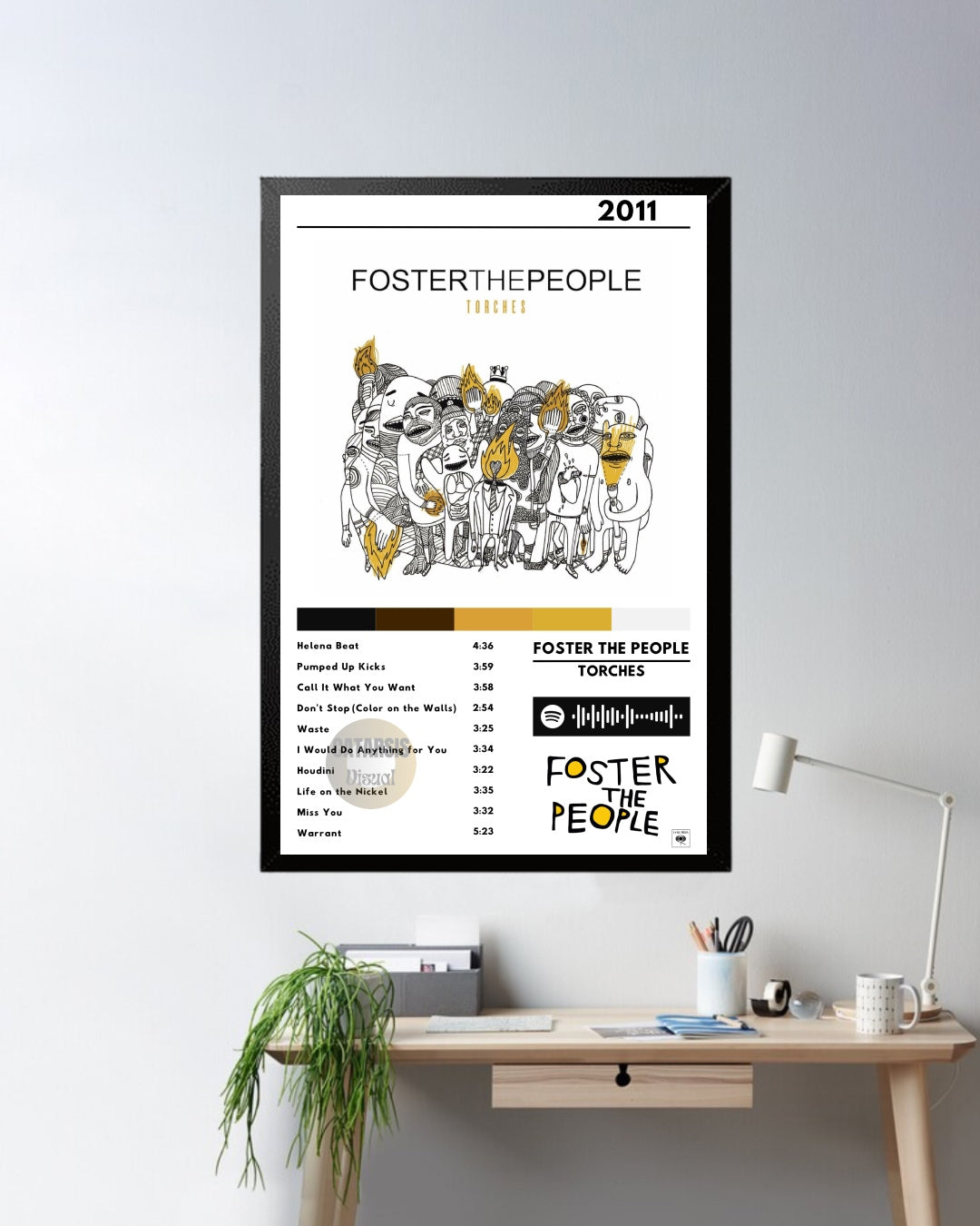 Cuadro Foster the People - Torches