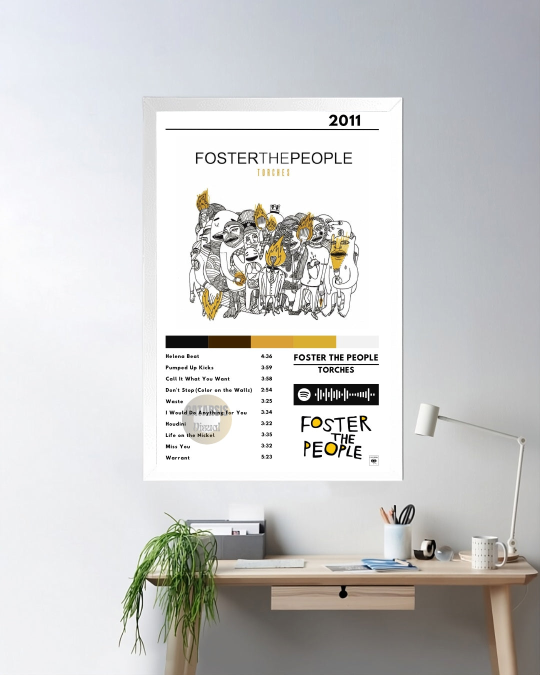 Cuadro Foster the People - Torches