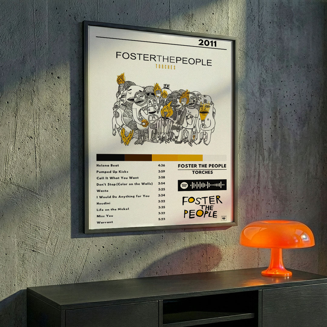 Cuadro Foster the People - Torches