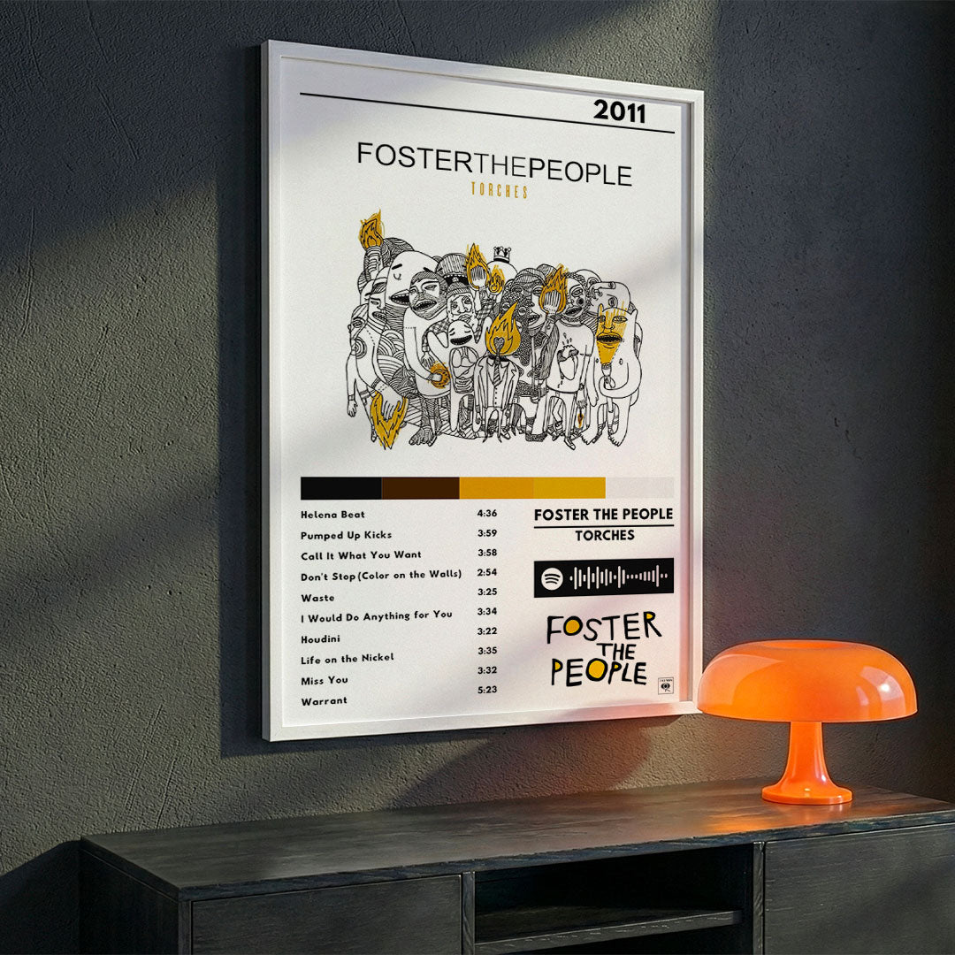 Cuadro Foster the People - Torches
