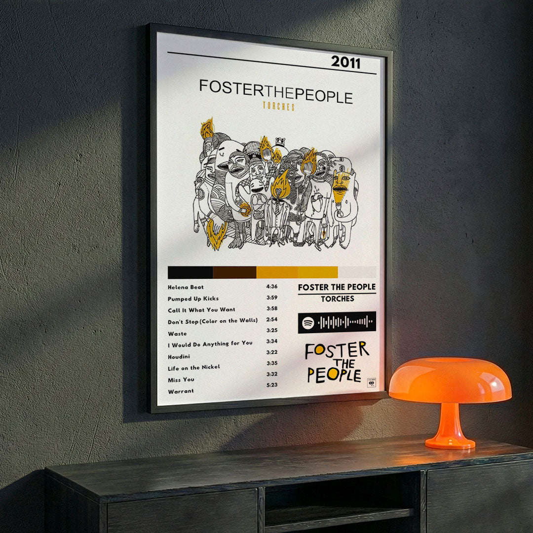 Cuadro Foster the People - Torches