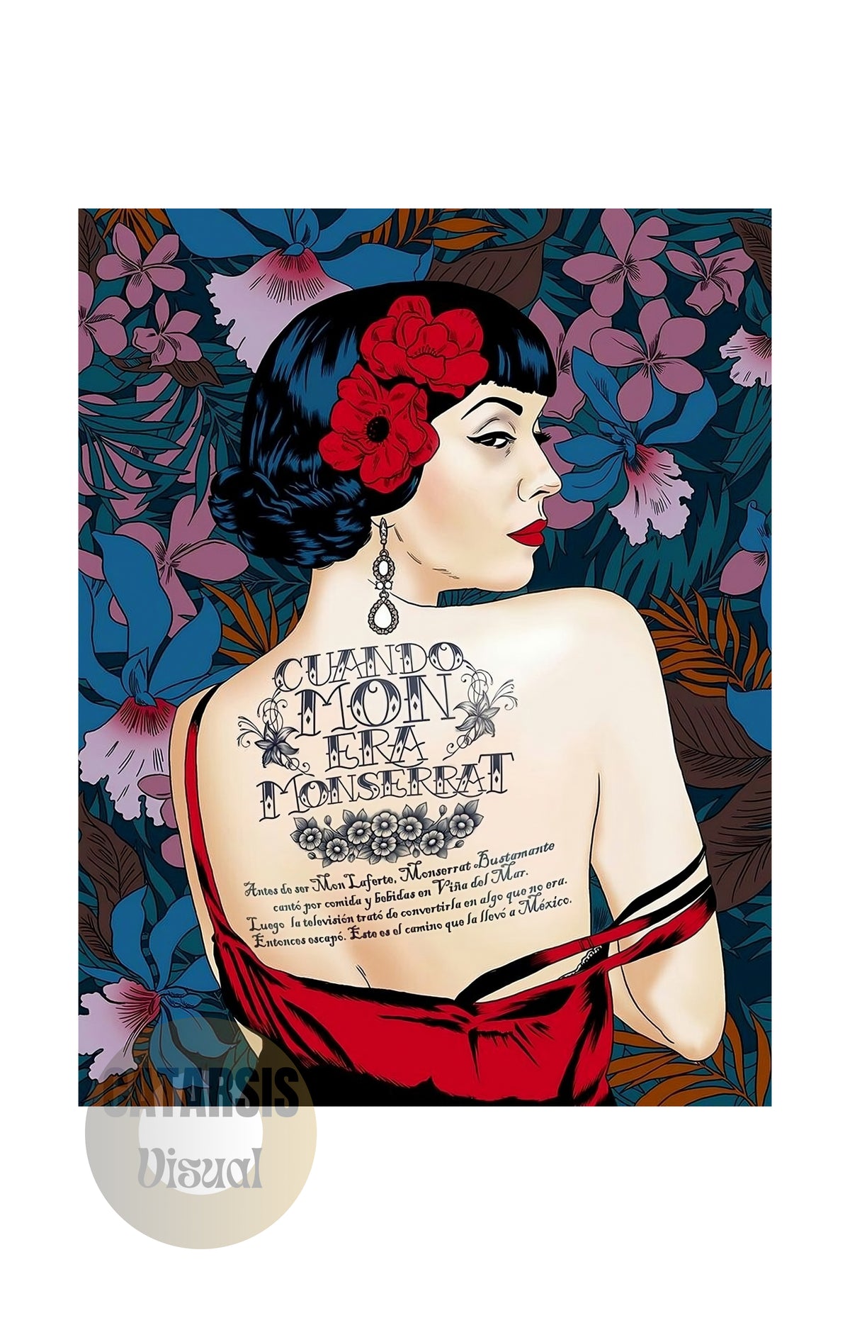 Cuadro Mon Laferte - Diseño 2