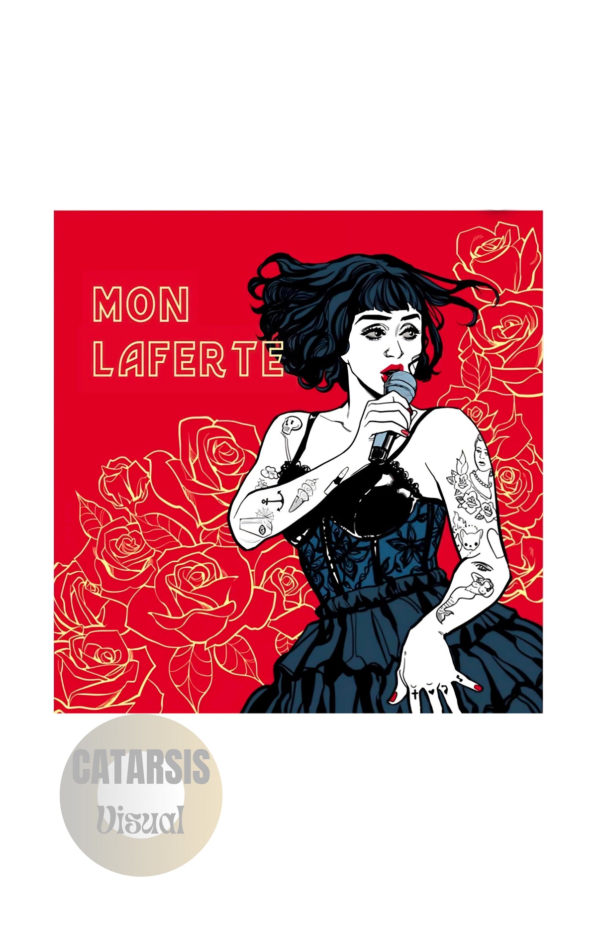 Cuadro Mon Laferte - Diseño 3