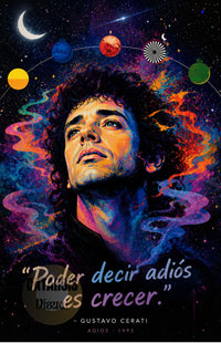 Cuadro Gustavo Cerati - Diseño 1