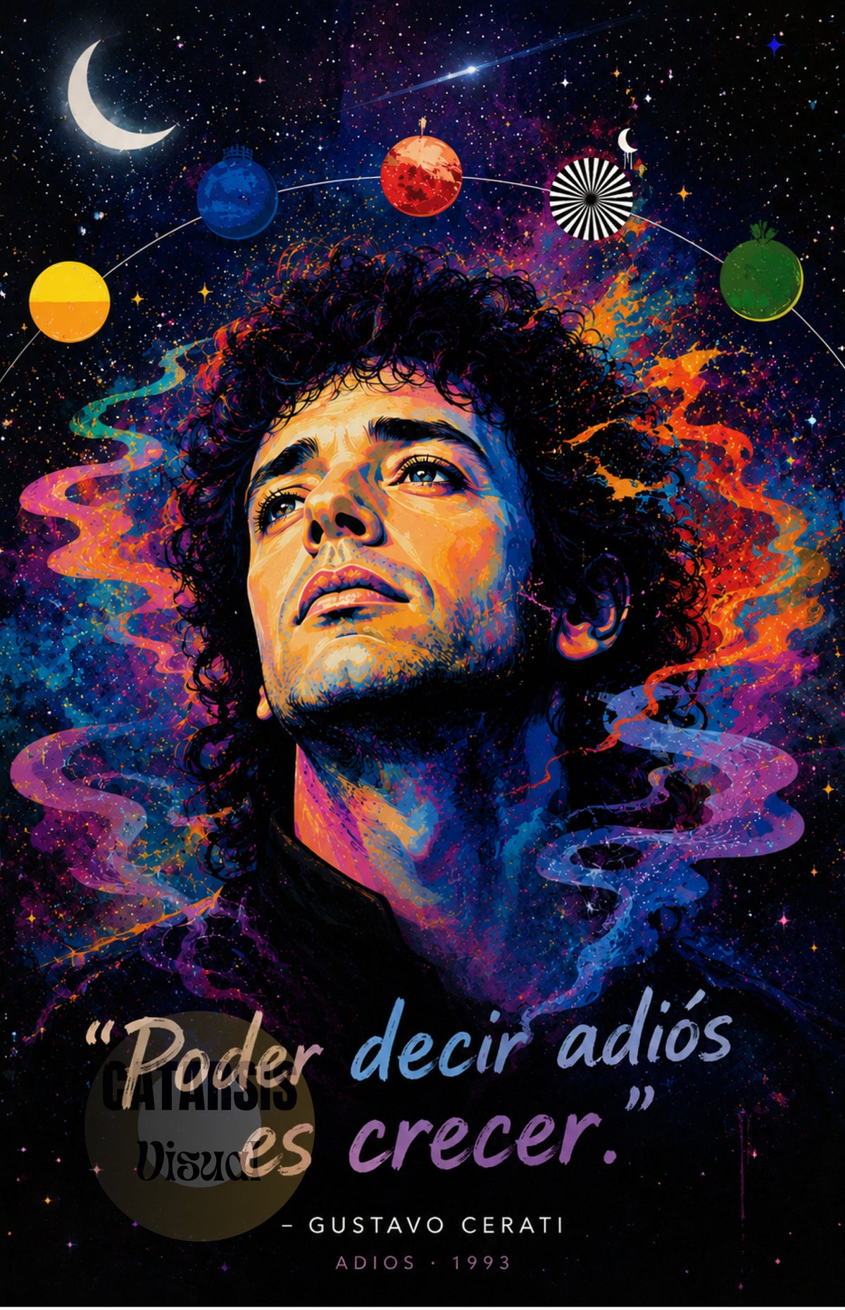 Cuadro Gustavo Cerati - Diseño 1