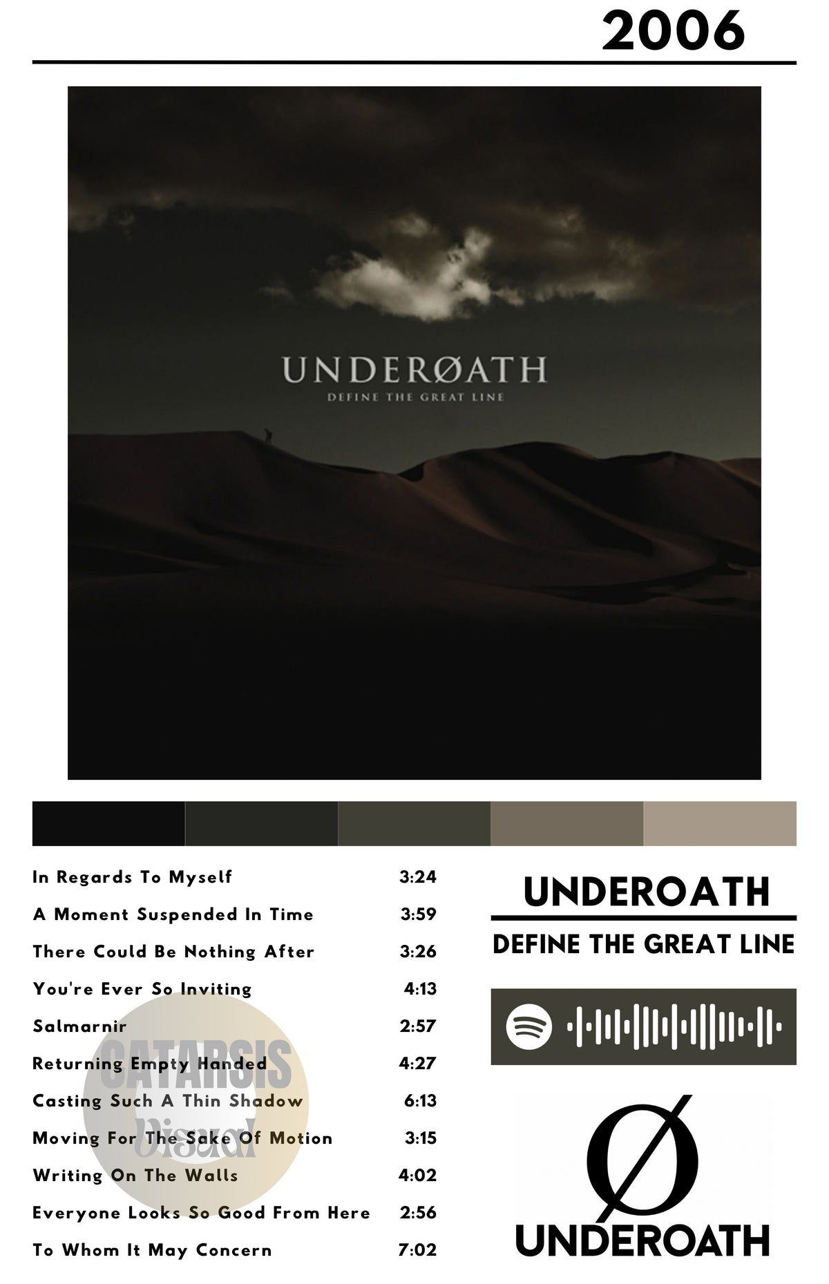 Cuadro Underoath - Define the Great Line