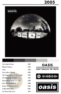 Cuadro Oasis - Don't Belive the Truth