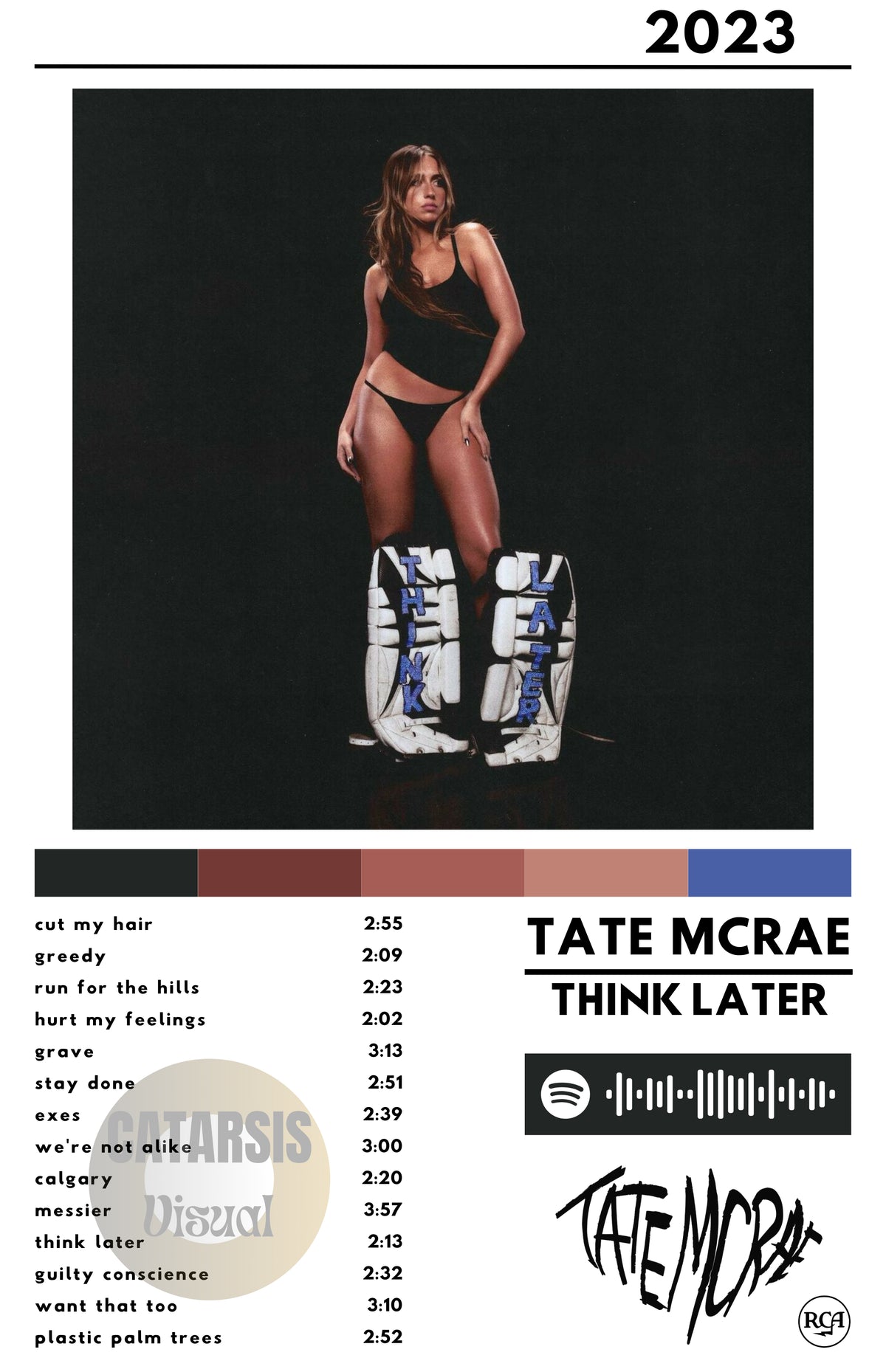 Cuadro Tate Mcrae - Think Later