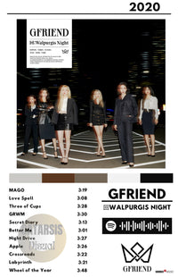 Cuadro GFriend - Walpurgis Night
