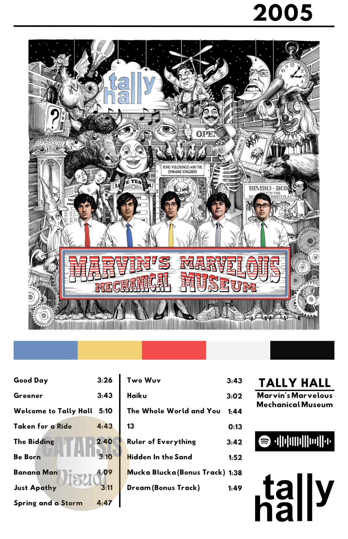 Cuadro Tally Hall - Marvin's Marvelous Mechanical Museum