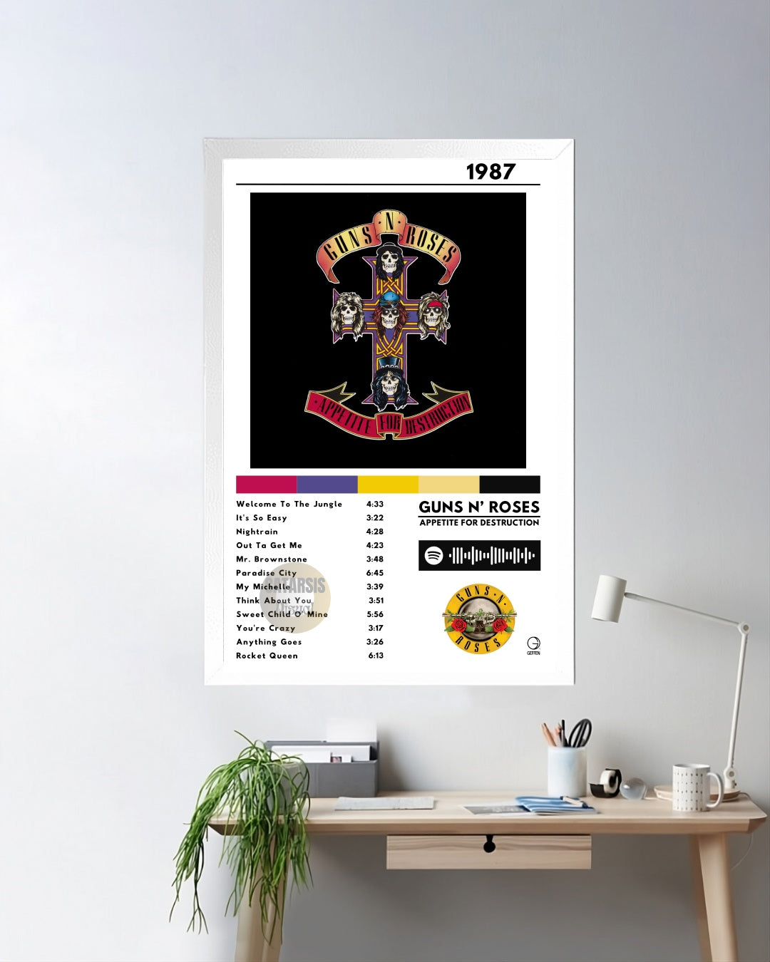 Cuadro Guns N' Roses - Appetite for Destruction