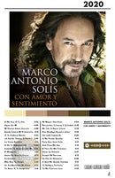 Cuadro Marco Antonio Solis - Con Amor y Sentimiento