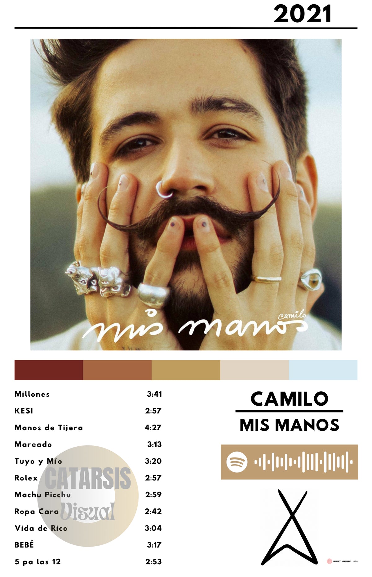 Cuadro Camilo - Mis Manos