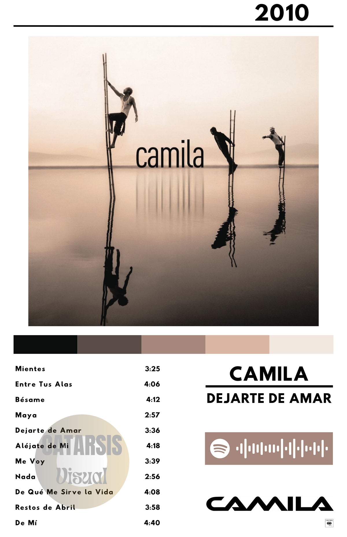 Cuadro Camila - Dejarte de Amar