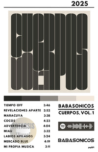 Cuadro Babasonicos - Cuerpos, Vol. 1.