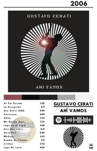 Cuadro Gustavo Cerati - Ahí Vamos