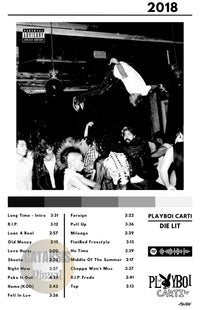 Cuadro Playboi Carti - Die Lit