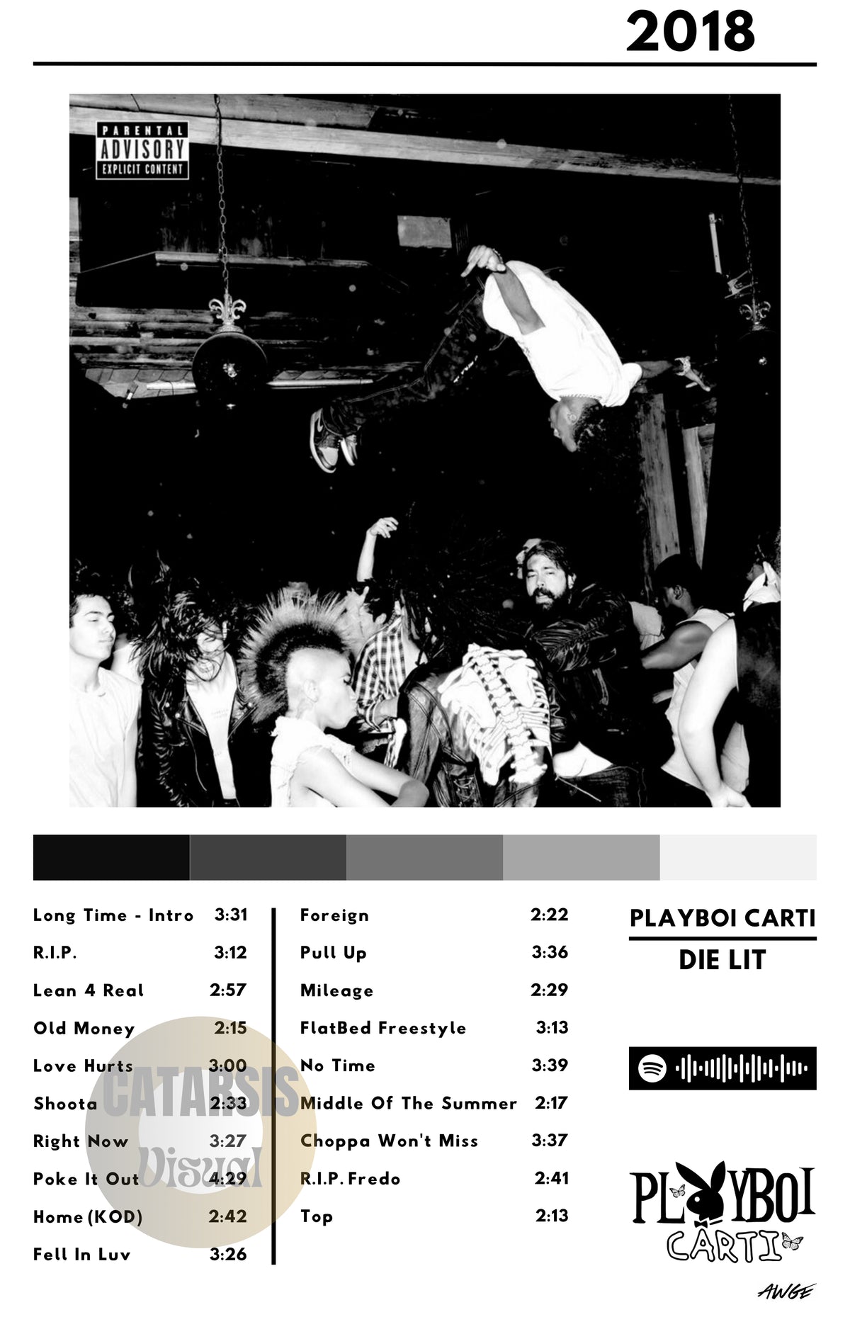 Cuadro Playboi Carti - Die Lit