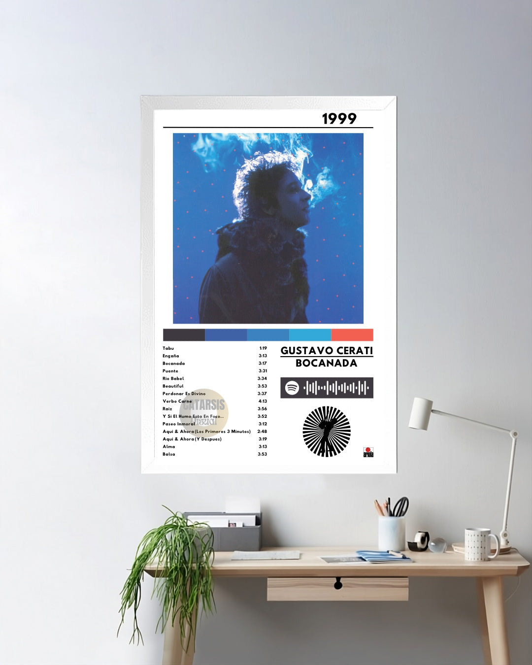 Cuadro Gustavo Cerati - Bocanada