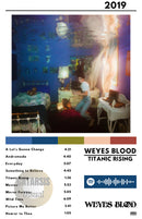 Cuadro Weyes Blood - Titanic Rising
