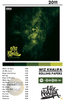 Cuadro Wiz Khalifa - Rolling Papers