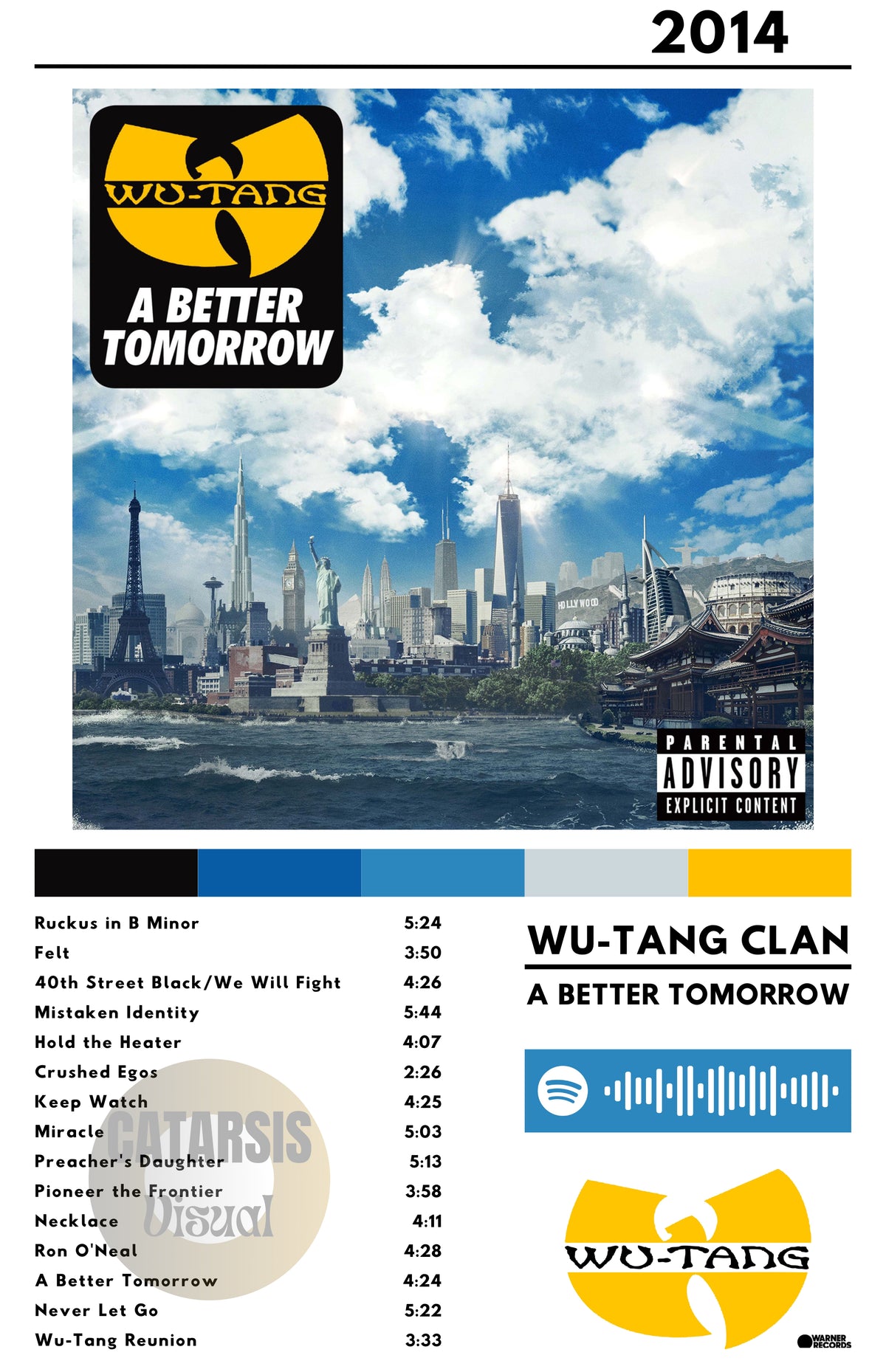 Cuadro Wu-Tang Clan - A Better Tomorrow