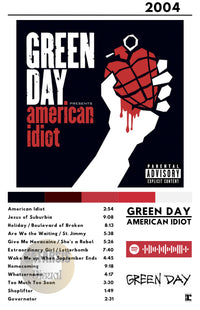 Cuadro Green Day - American Idiot