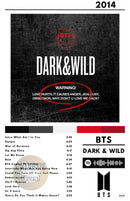 Cuadro BTS - Dark & Wild