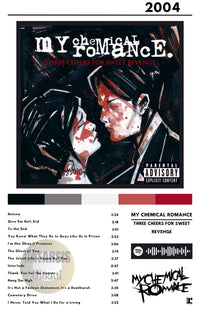 Cuadro My Chemical Romance - Three Cheers for Sweet Revenge