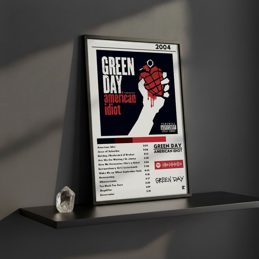 Cuadro Green Day - American Idiot