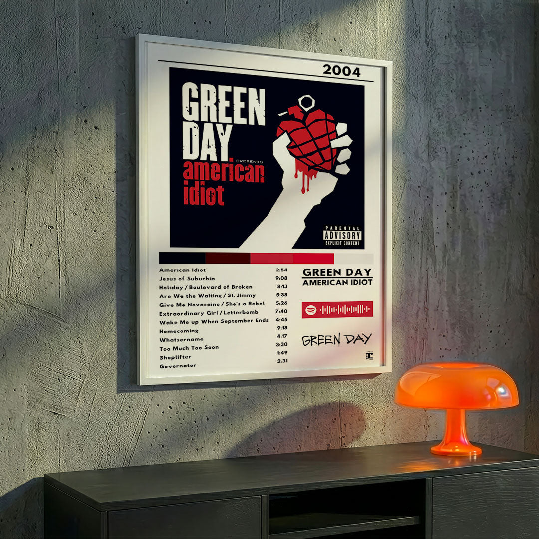 Cuadro Green Day - American Idiot