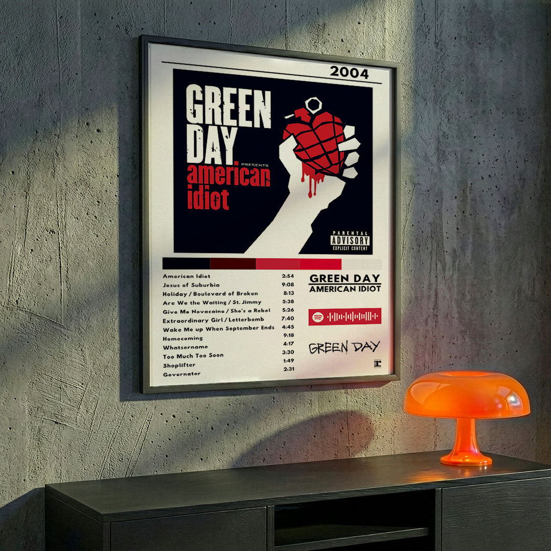 Cuadro Green Day - American Idiot
