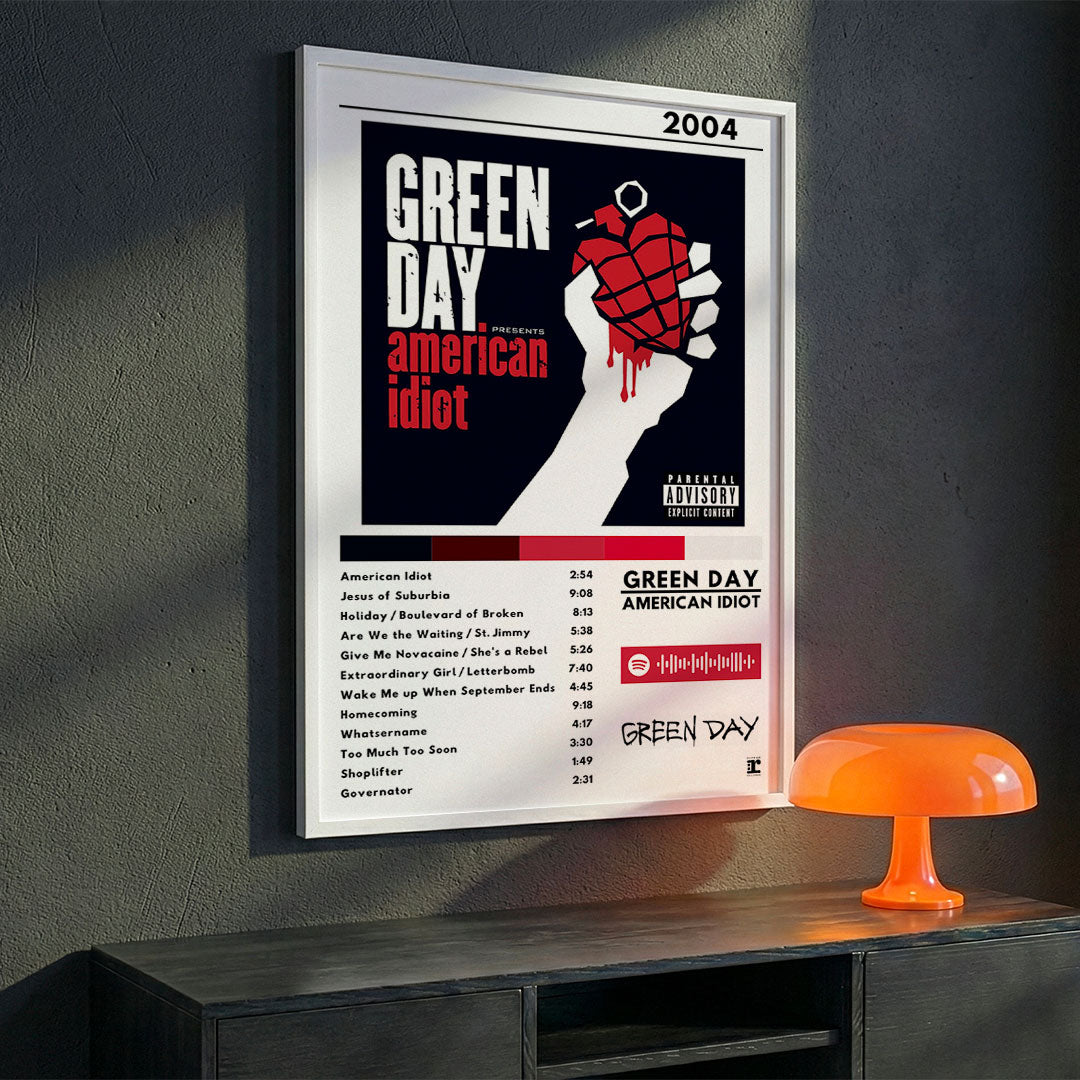 Cuadro Green Day - American Idiot