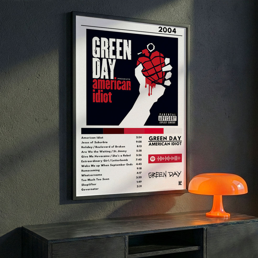 Cuadro Green Day - American Idiot