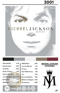 Cuadro Michael Jackson - Invincible