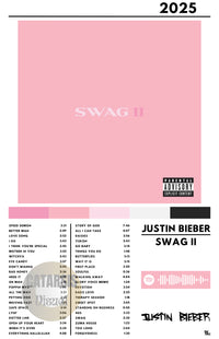 Cuadro Justin Bieber - Swag II
