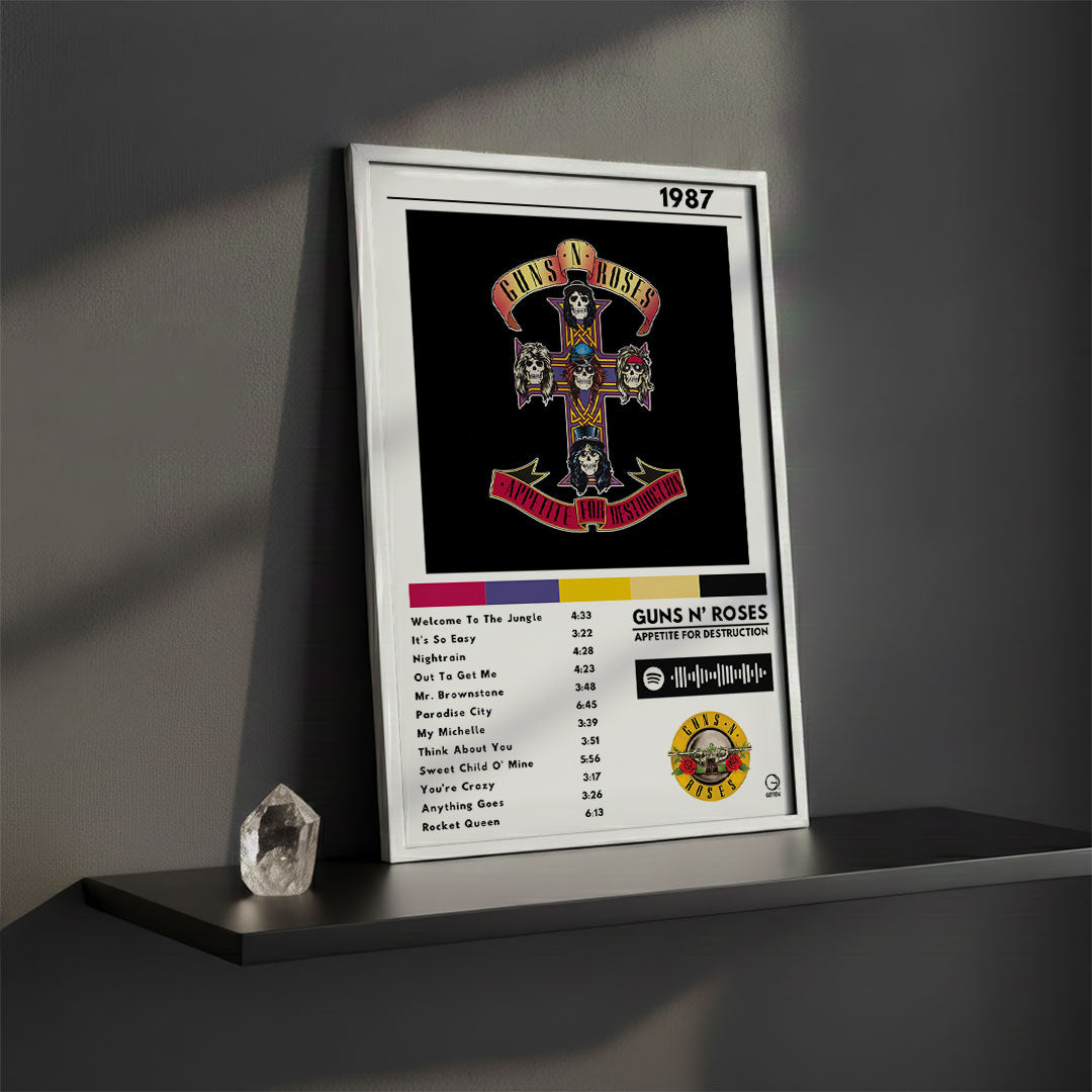 Cuadro Guns N' Roses - Appetite for Destruction