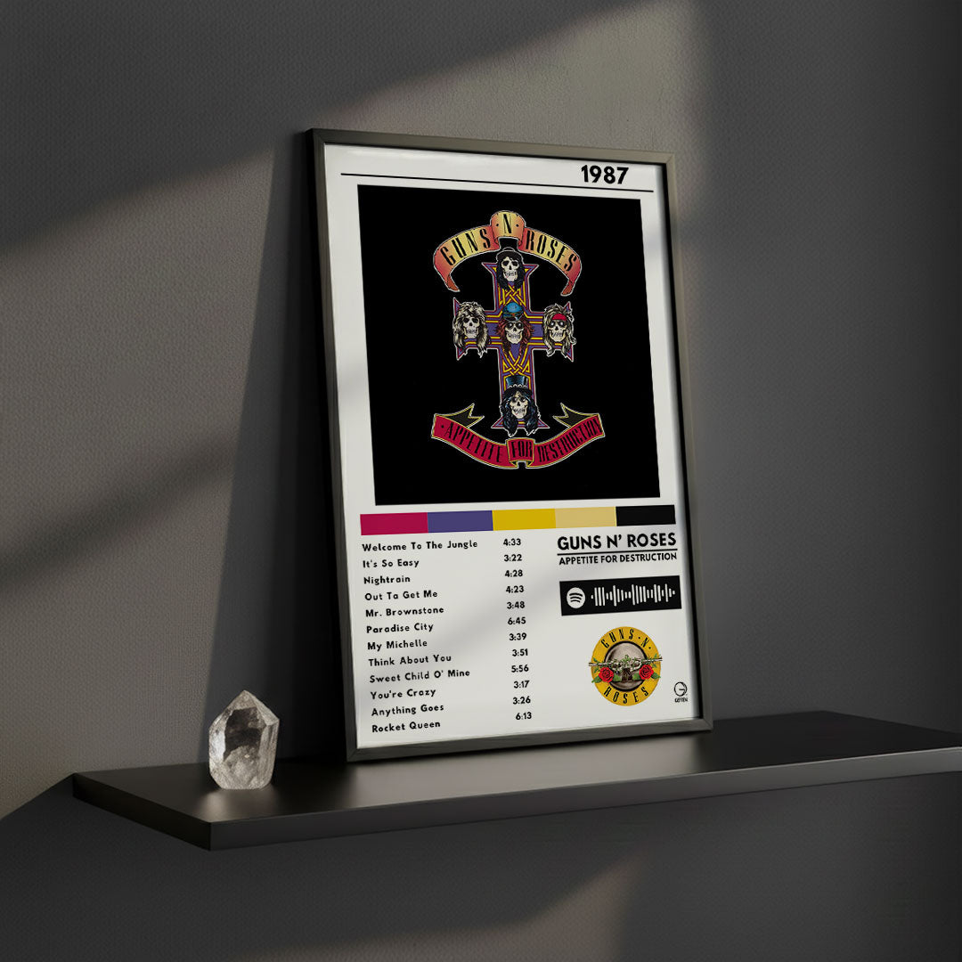 Cuadro Guns N' Roses - Appetite for Destruction