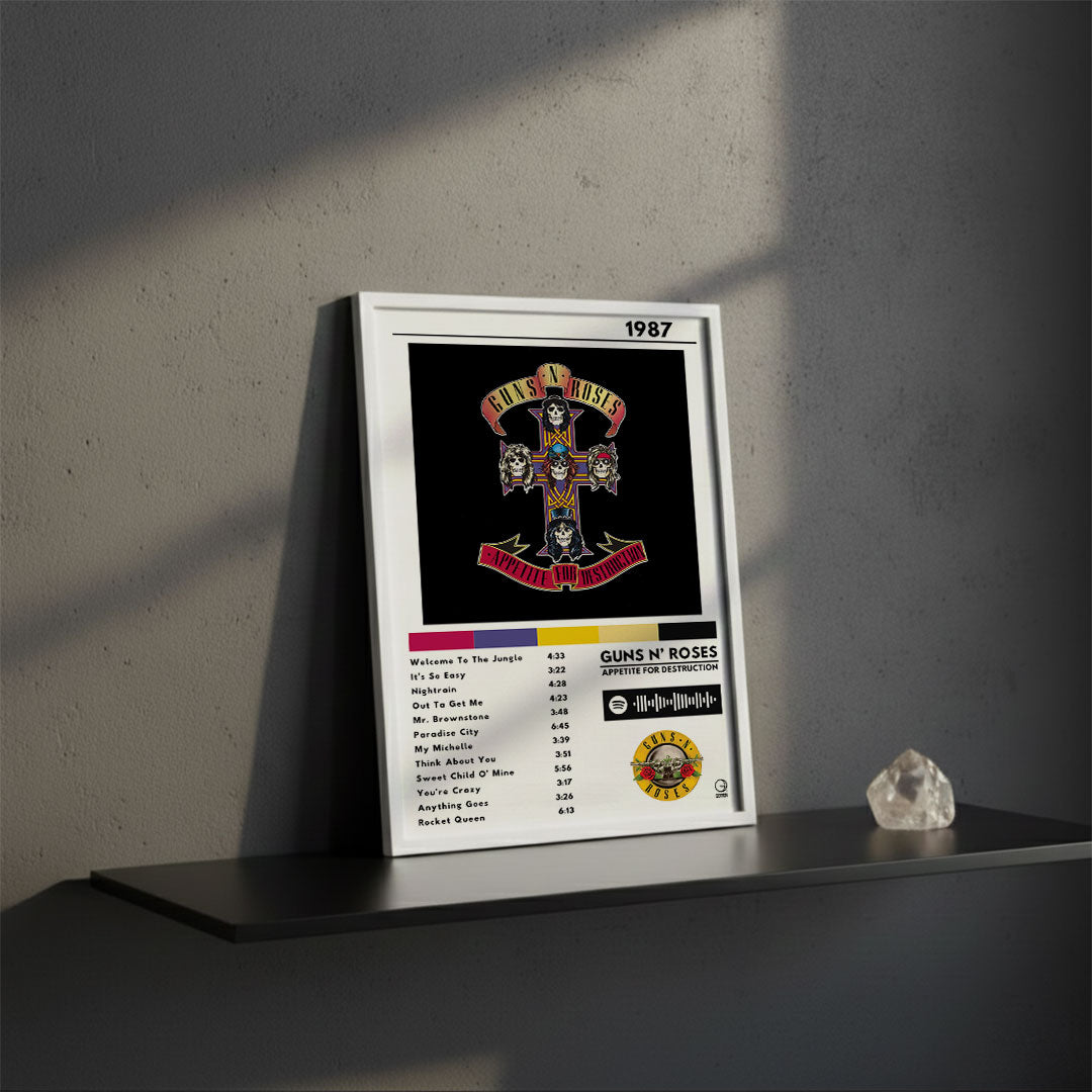 Cuadro Guns N' Roses - Appetite for Destruction