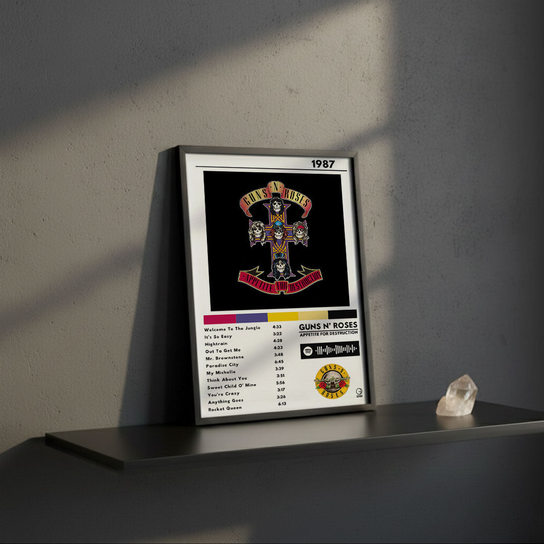 Cuadro Guns N' Roses - Appetite for Destruction