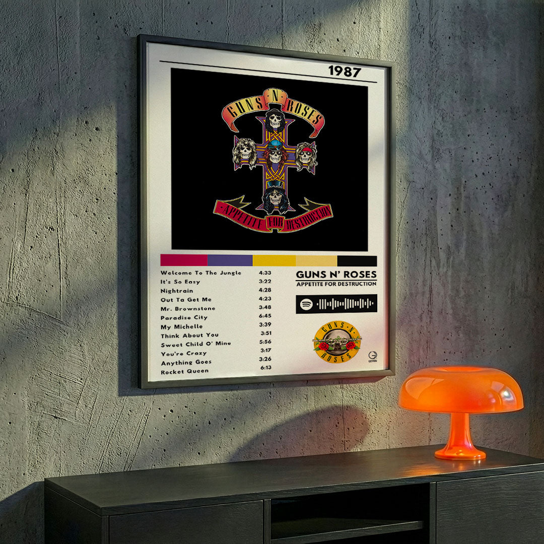 Cuadro Guns N' Roses - Appetite for Destruction