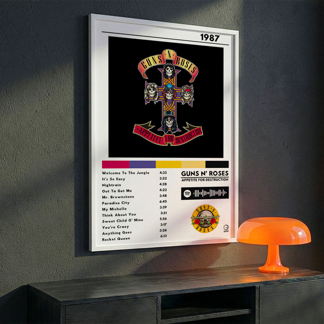 Cuadro Guns N' Roses - Appetite for Destruction