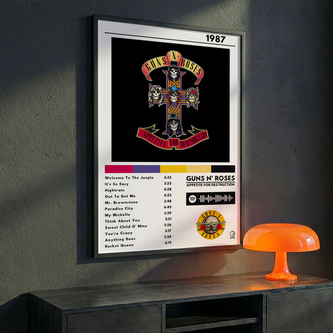 Cuadro Guns N' Roses - Appetite for Destruction